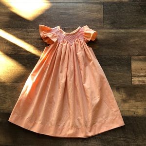 6mo smocked mom and me dress